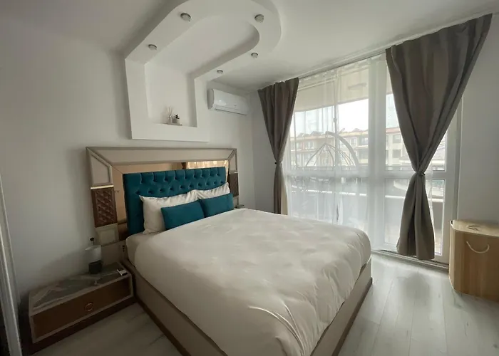 Апартаменты Brand New First Line Sea View 1 Bedroom *